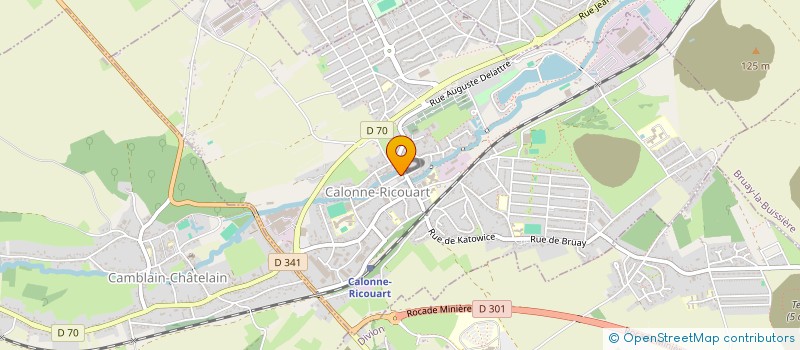 localisation de l'entreprise MADAME NOEMIE MARQUANT à CALONNE-RICOUART