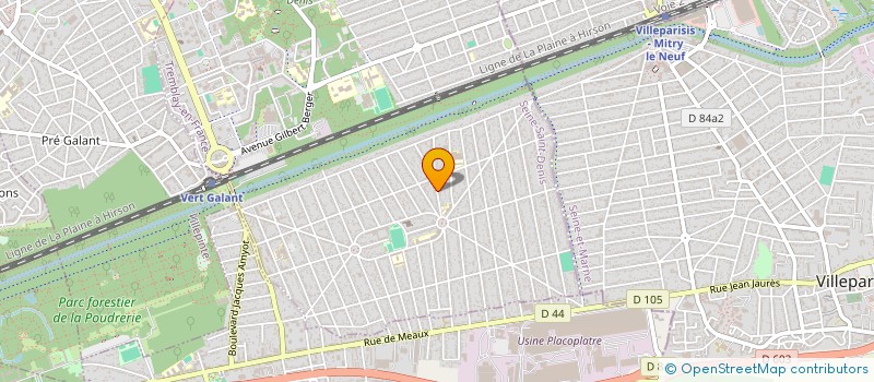 localisation de l'entreprise MADAME NOEMIE MARQUES CAPITAO  OTHIS