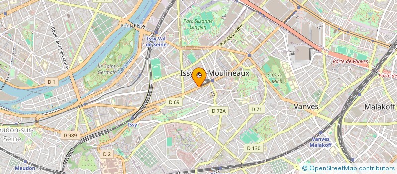 localisation de l'entreprise MADAME NOEMIE MASSELIN à ISSY-LES-MOULINEAUX