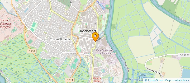 localisation de l'entreprise MADAME NOEMIE MATHE  ROCHEFORT