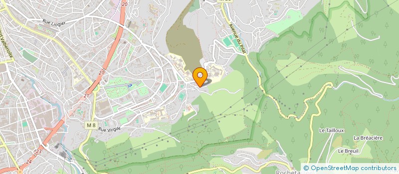 localisation de l'entreprise MADAME NOEMIE MATRICON  SAINT-ETIENNE