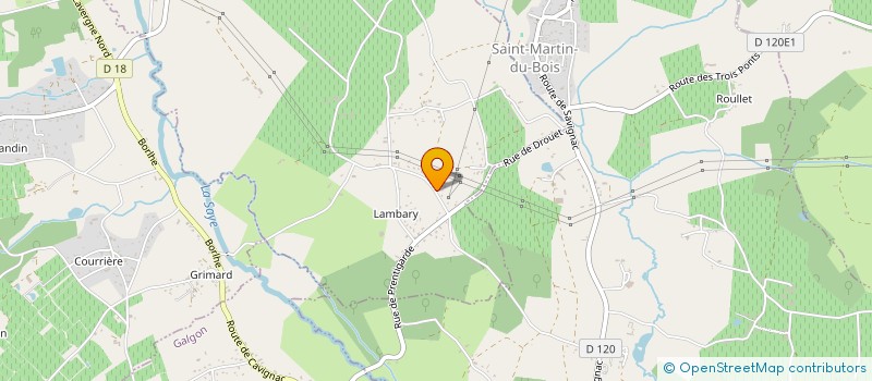 localisation de l'entreprise MADAME NOEMIE MAUGET  SAINT-CIERS-D'ABZAC