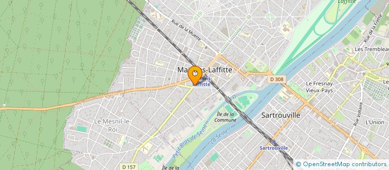 localisation de l'entreprise MADAME NOEMIE MBIYA  ARGENTEUIL