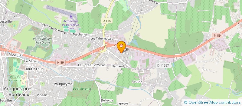 localisation de l'entreprise MADAME NOEMIE MELGAR  YVRAC