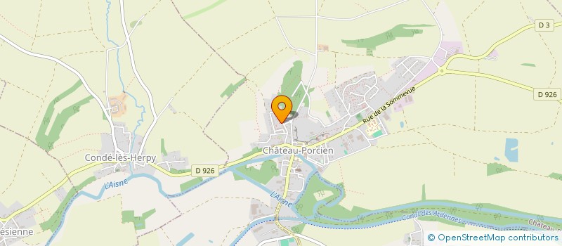 localisation de l'entreprise MADAME NOEMIE MENART  CHATEAU-PORCIEN