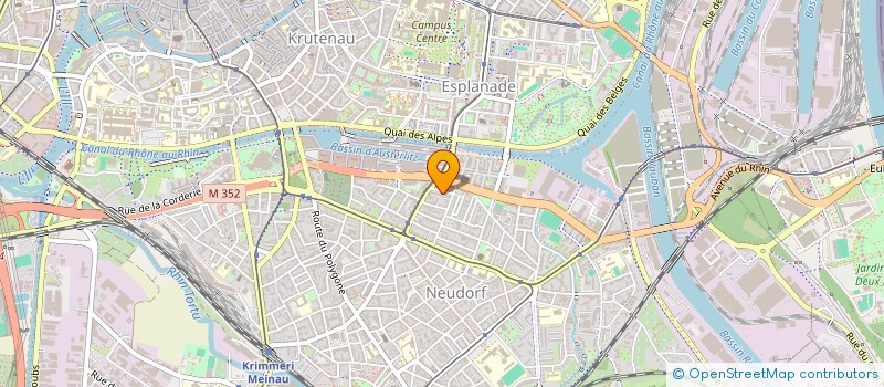 localisation de l'entreprise MADAME NOEMIE MERIEAU  STRASBOURG