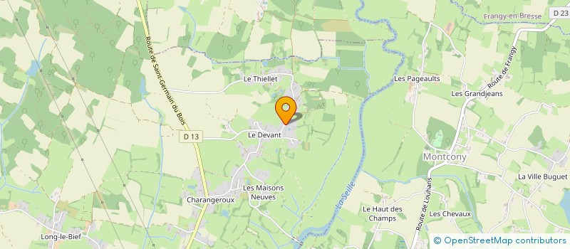 localisation de l'entreprise MADAME NOEMIE MERLE  SAINT-USUGE