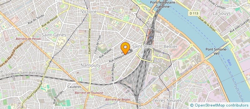 localisation de l'entreprise MADAME NOEMIE METAYER à BORDEAUX