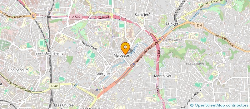 localisation de l'entreprise MADAME NOEMIE MIGUEL à MARSEILLE