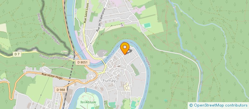 localisation de l'entreprise MADAME NOEMIE MIMILLE  FUMAY