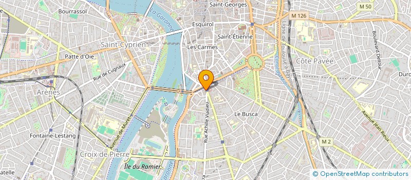 localisation de l'entreprise MADAME NOEMIE MODESTE à TOULOUSE