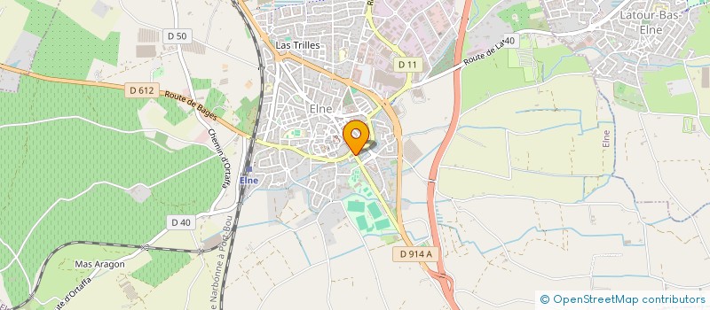 localisation de l'entreprise MADAME NOEMIE MONTHUREUX  ELNE