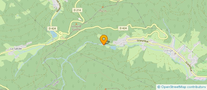 localisation de l'entreprise MADAME NOEMIE MOREAU  STEIGE