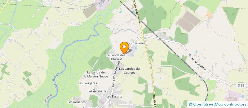 localisation de l'entreprise MADAME NOEMIE MOREL  NOTRE-DAME-DE-RIEZ