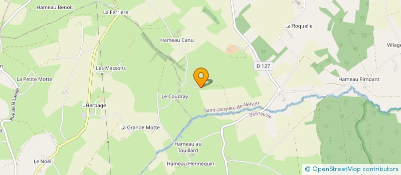 localisation de l'entreprise MADAME NOEMIE MOREL  SAINT-JACQUES-DE-NEHOU