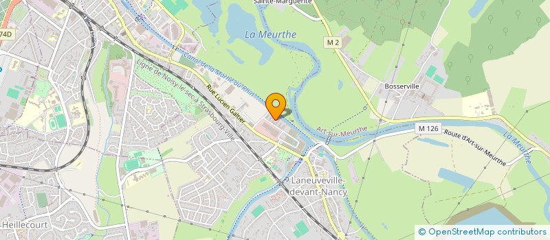 localisation de l'entreprise MADAME NOEMIE MOREL  LANEUVEVILLE-DEVANT-NANCY