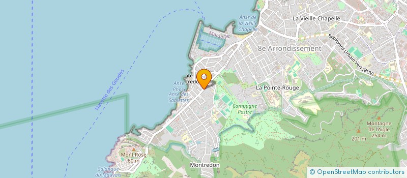localisation de l'entreprise MADAME NOEMIE NAVARRO à MARSEILLE 8