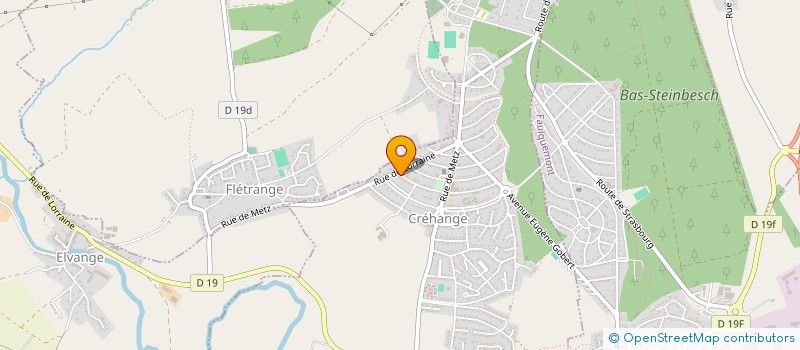 localisation de l'entreprise MADAME NOEMIE NIKOLIN  FAULQUEMONT