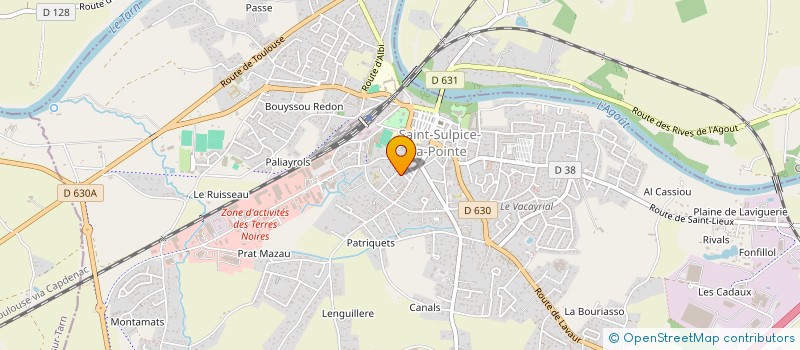 localisation de l'entreprise MADAME NOEMIE NOLASCO à SAINT-SULPICE-LA-POINTE