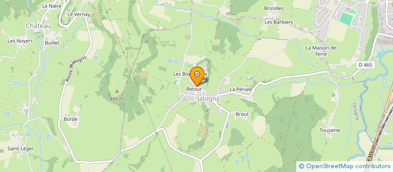 localisation de l'entreprise MADAME NOEMIE NOLY  JALOGNY