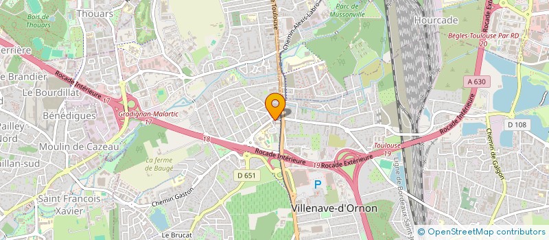 localisation de l'entreprise MADAME NOEMIE PAILLOUX  VILLENAVE-D'ORNON