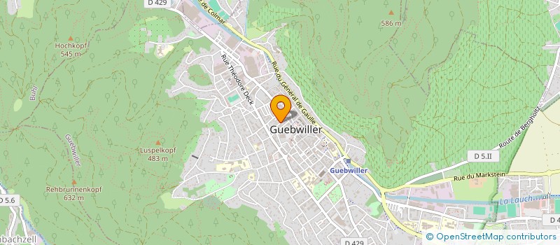 localisation de l'entreprise MADAME NOEMIE PARENT  GUEBWILLER