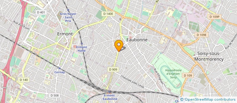 localisation de l'entreprise MADAME NOEMIE PASQUIER à EAUBONNE