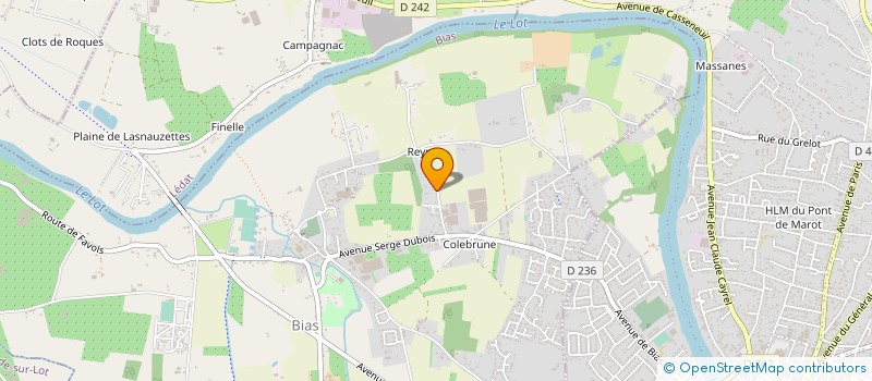 localisation de l'entreprise MADAME NOEMIE PATET  BIAS