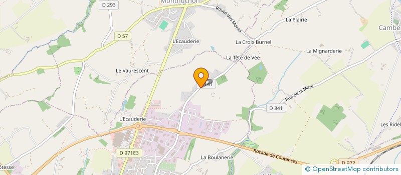 localisation de l'entreprise MADAME NOEMIE PATRIX à COUTANCES