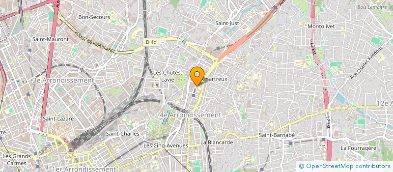 localisation de l'entreprise MADAME NOEMIE PELLEN à MARSEILLE