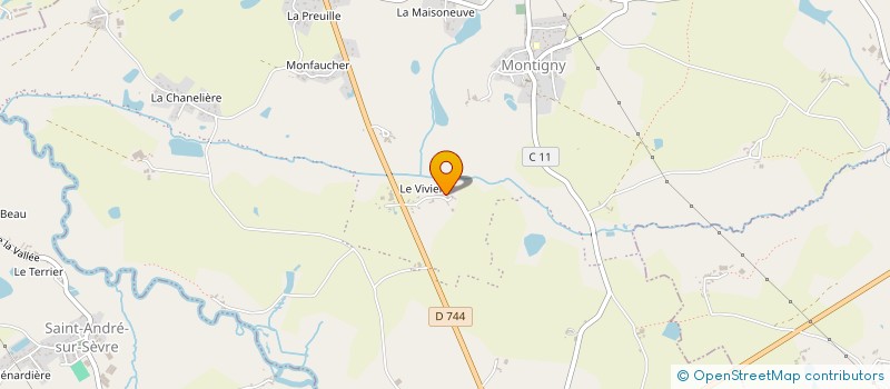 localisation de l'entreprise MADAME NOEMIE PEROCHON à LA FORET-SUR-SEVRE