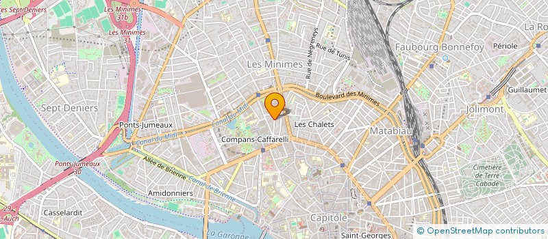 localisation de l'entreprise MADAME NOEMIE PEYRET  TOULOUSE