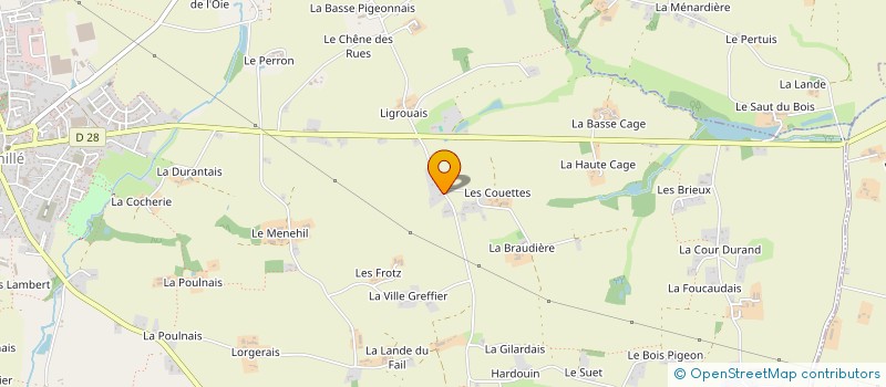 localisation de l'entreprise MADAME NOEMIE PIEL  ROMILLE