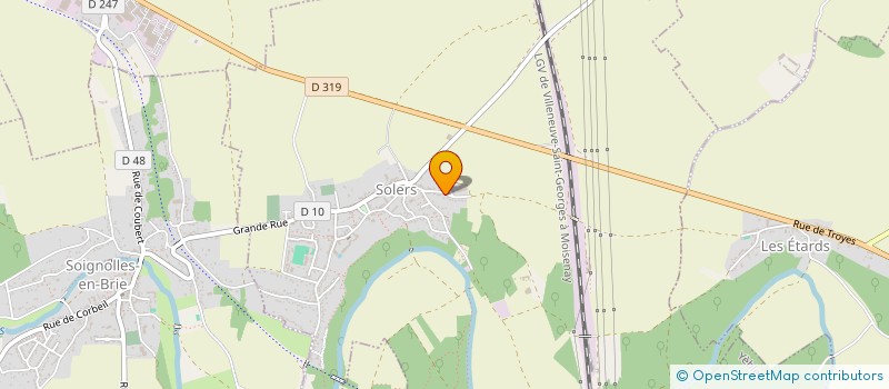 localisation de l'entreprise MADAME NOEMIE PIERRON  SOLERS