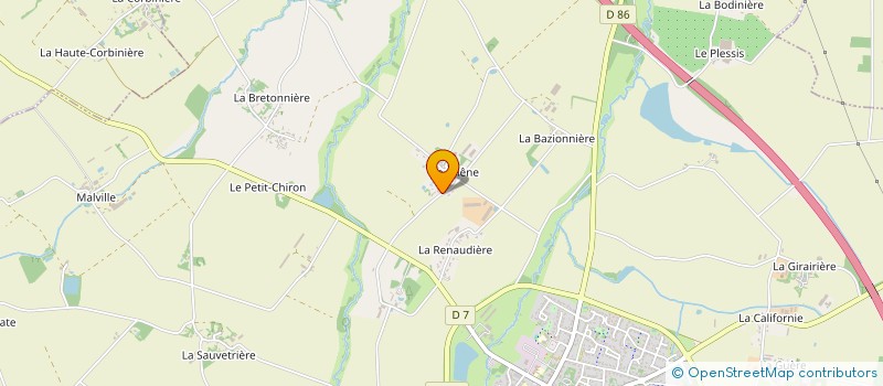 localisation de l'entreprise MADAME NOEMIE PIVETEAU à LES BROUZILS