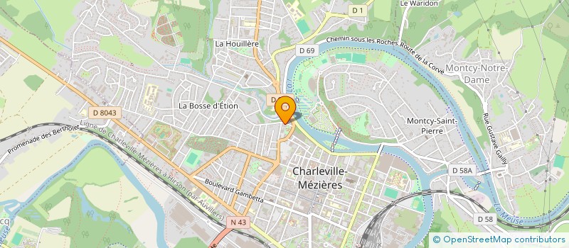 localisation de l'entreprise MADAME NOEMIE PLAISANT à CHARLEVILLE-MEZIERES
