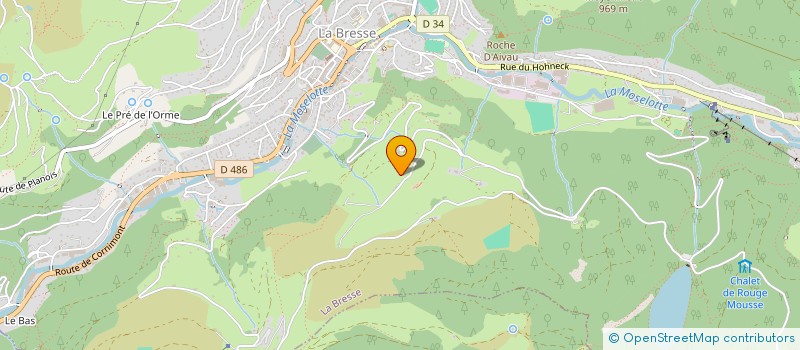 localisation de l'entreprise MADAME NOEMIE POIROT  LA BRESSE