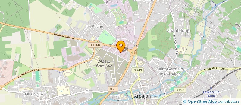 localisation de l'entreprise MADAME NOEMIE POLON à ARPAJON