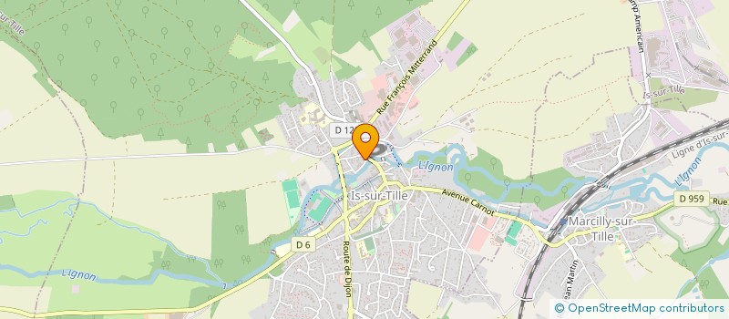 localisation de l'entreprise MADAME NOEMIE PONSOT à IS-SUR-TILLE