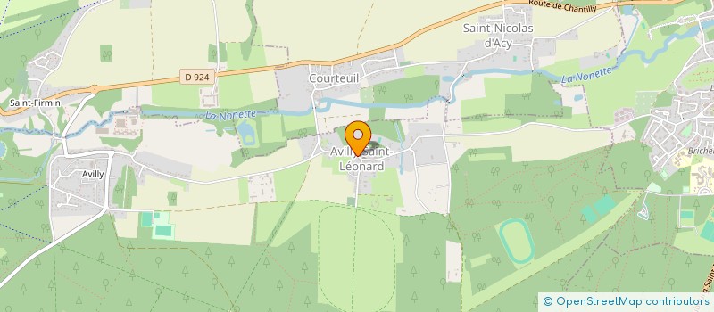 localisation de l'entreprise MADAME NOEMIE PONTIER  AVILLY-SAINT-LEONARD