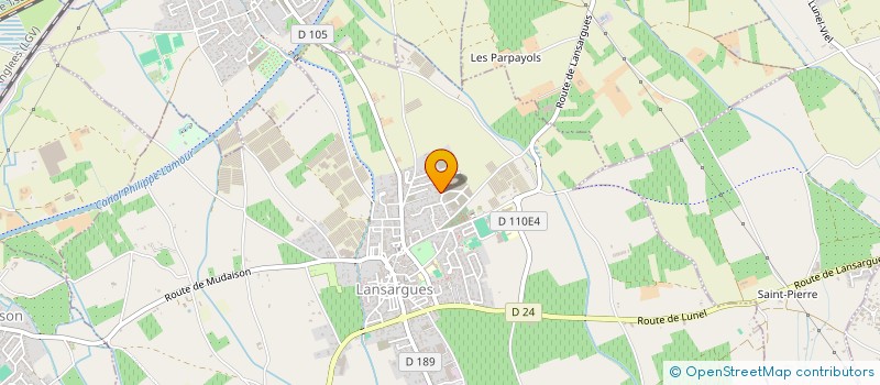 localisation de l'entreprise MADAME NOEMIE QUATELAS  LANSARGUES