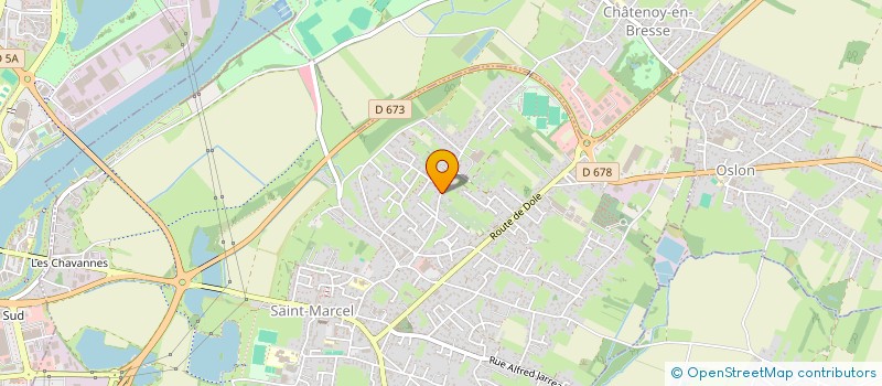 localisation de l'entreprise MADAME NOEMIE RAULT  CHATENOY-EN-BRESSE