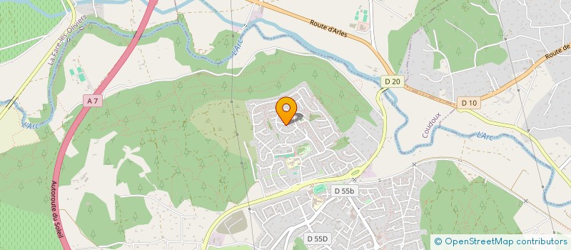 localisation de l'entreprise MADAME NOEMIE RAYBAUD  VELAUX