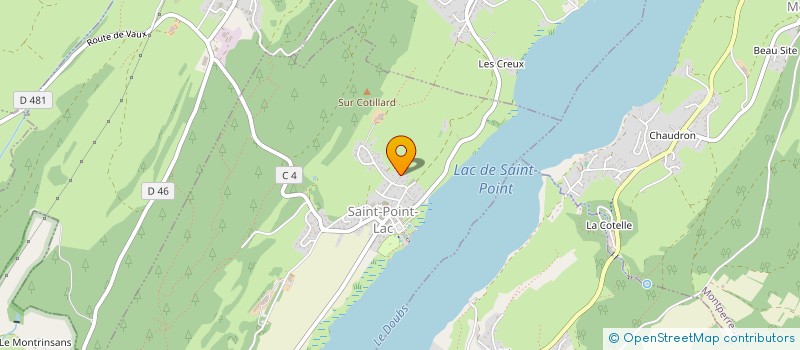 localisation de l'entreprise MADAME NOEMIE REMONNAY  SAINT-POINT-LAC