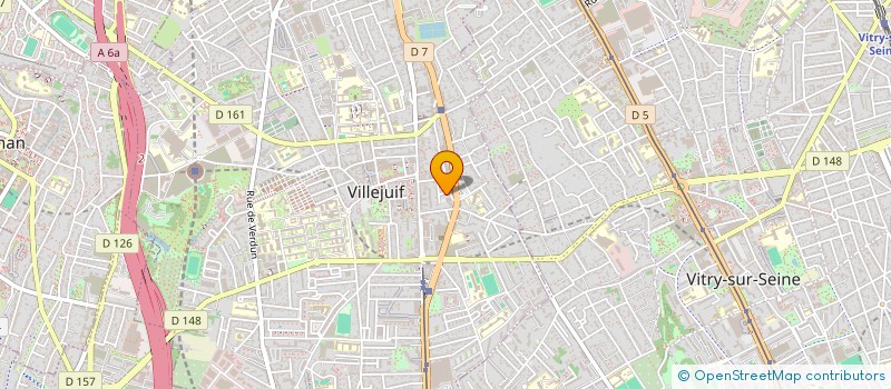 localisation de l'entreprise MADAME NOEMIE ROCCA  VILLEJUIF