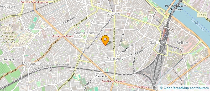 localisation de l'entreprise MADAME NOEMIE ROCHETTE  BORDEAUX