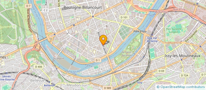 localisation de l'entreprise MADAME NOEMIE RODOZ à BOULOGNE-BILLANCOURT