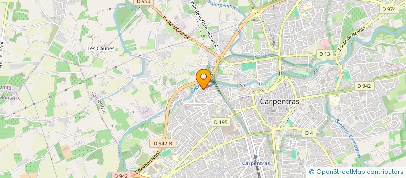 localisation de l'entreprise MADAME NOEMIE ROMEC  CARPENTRAS