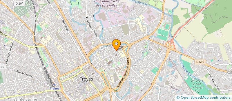 localisation de l'entreprise MADAME NOEMIE ROSTICHER à TROYES