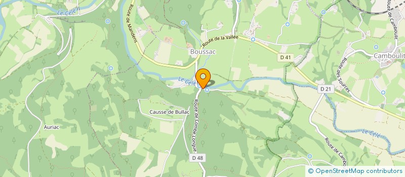 localisation de l'entreprise MADAME NOEMIE ROUYER  BOUSSAC